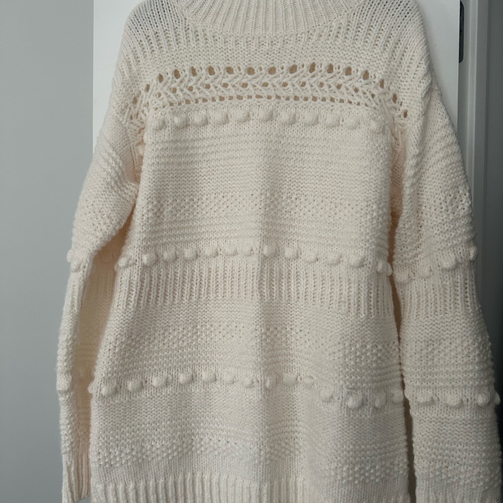 Lou & Grey Cozy Cream Knit Sweater